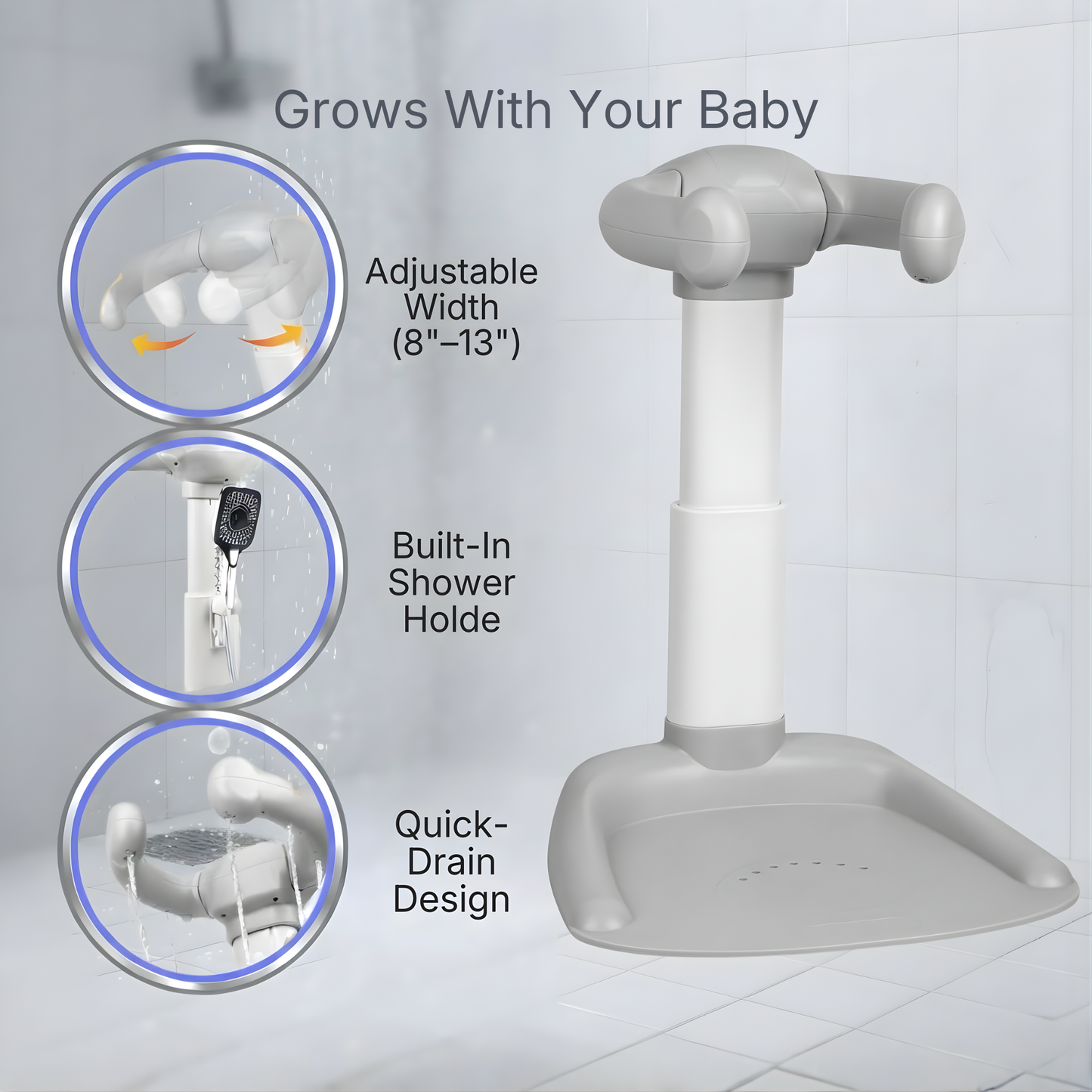 AquaNest™ Baby Bath Support Tower